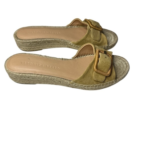Veronica Beard Women’s Apa Suede Espadrille Sandal Size 6 - Picture 1 of 7